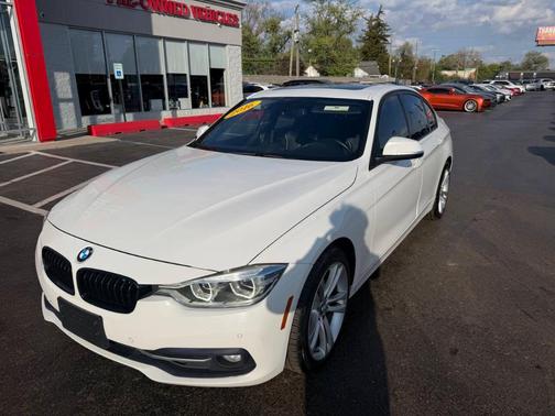 White 2016 BMW 328 i xDrive SULEV