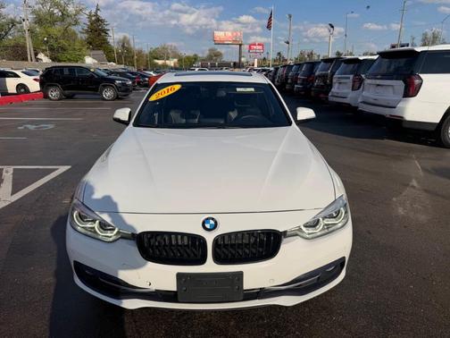 White 2016 BMW 328 i xDrive SULEV