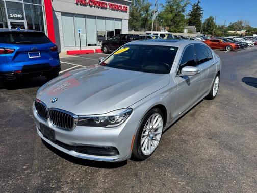 Silver 2017 BMW 740 i