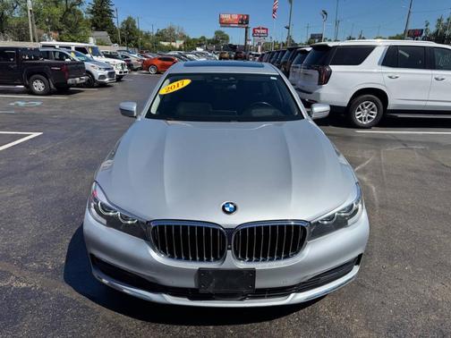 Silver 2017 BMW 740 i