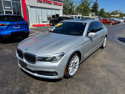 Silver 2017 BMW 740 i