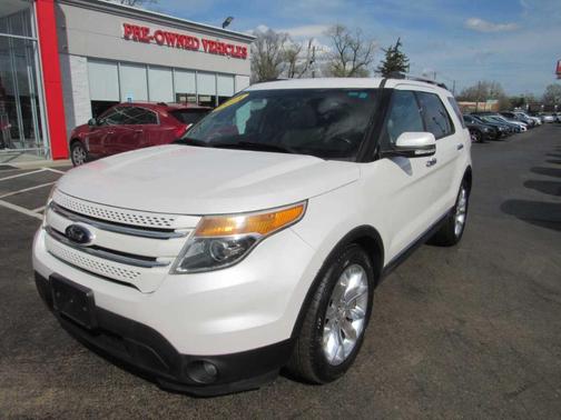White 2014 Ford Explorer Limited