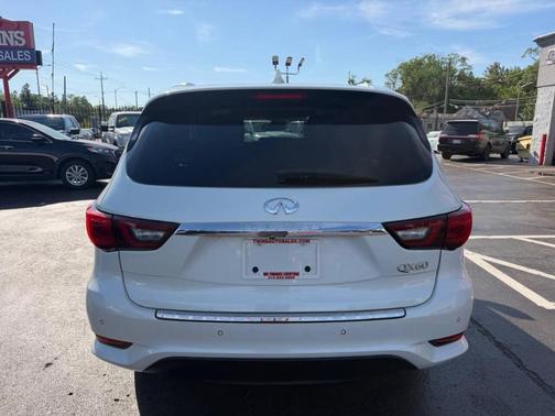 Majestic White 2020 INFINITI QX60 Luxe
