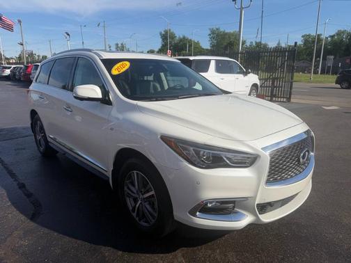 Majestic White 2020 INFINITI QX60 Luxe
