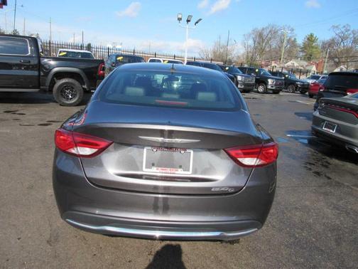 Gray 2015 Chrysler 200 C
