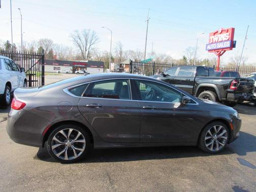Gray 2015 Chrysler 200 C