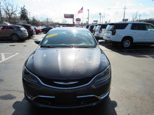 Gray 2015 Chrysler 200 C