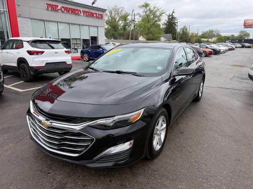 Black 2020 Chevrolet Malibu 1LS
