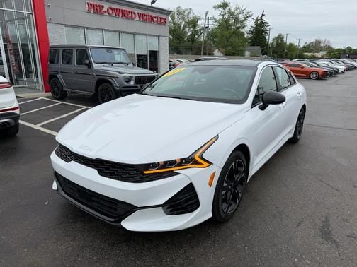 White 2023 Kia K5 GT-Line