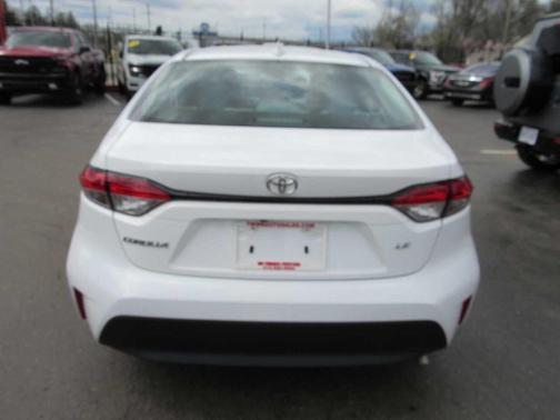 White 2023 Toyota Corolla LE