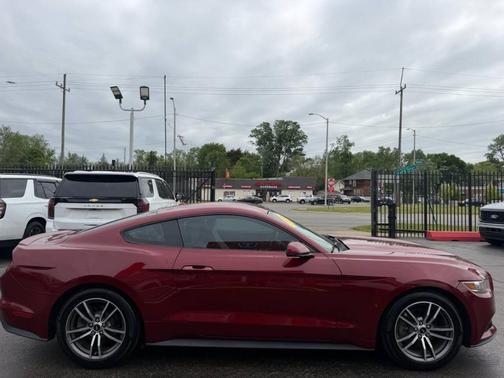 Red 2016 Ford Mustang EcoBoost Premium