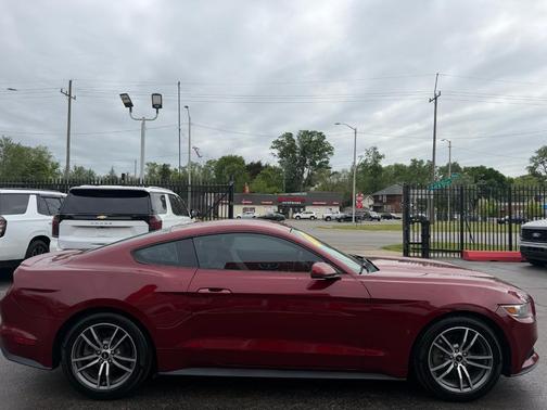 Red 2016 Ford Mustang EcoBoost Premium
