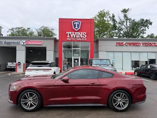 Red 2016 Ford Mustang EcoBoost Premium