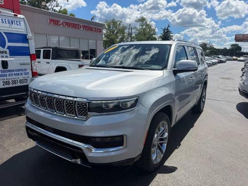 Gray 2022 Jeep Grand Wagoneer Series II