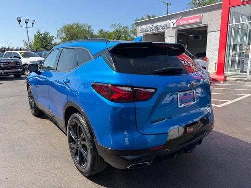 Blue 2021 Chevrolet Blazer RS