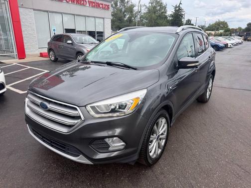 Gray 2017 Ford Escape Titanium