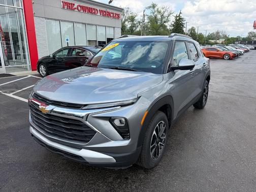 Silver 2026 Chevrolet Trailblazer LT