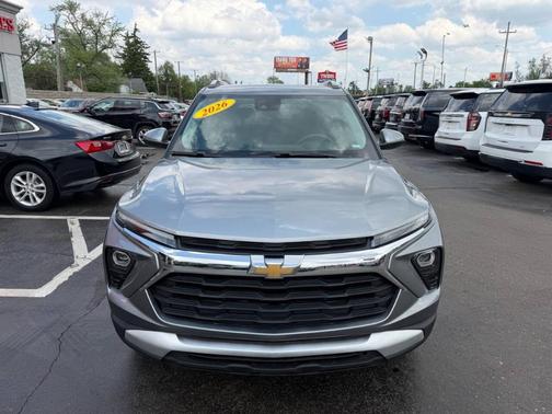 Silver 2026 Chevrolet Trailblazer LT