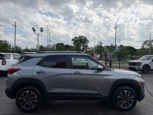 Silver 2026 Chevrolet Trailblazer LT