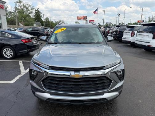 Silver 2026 Chevrolet Trailblazer LT