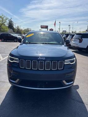 Blue 2021 Jeep Grand Cherokee Summit