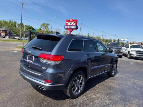 Blue 2021 Jeep Grand Cherokee Summit