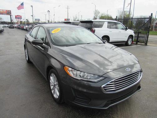 Gray 2020 Ford Fusion SE