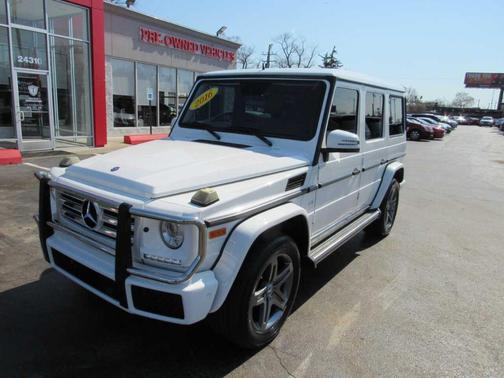 White 2016 Mercedes-Benz G-Class G 550
