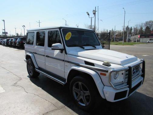 White 2016 Mercedes-Benz G-Class G 550