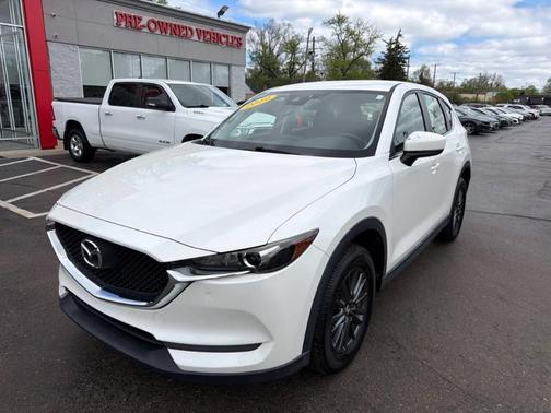 Snowflake White Pearl Mica 2019 Mazda CX-5 Sport