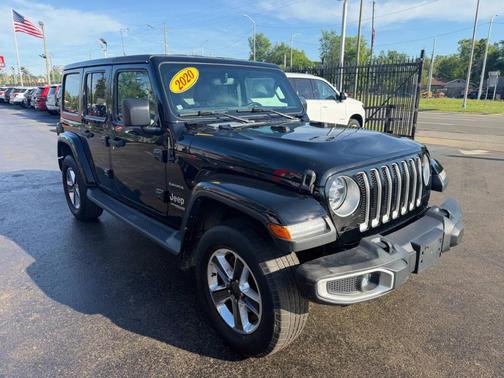 Black 2020 Jeep Wrangler Unlimited Sahara