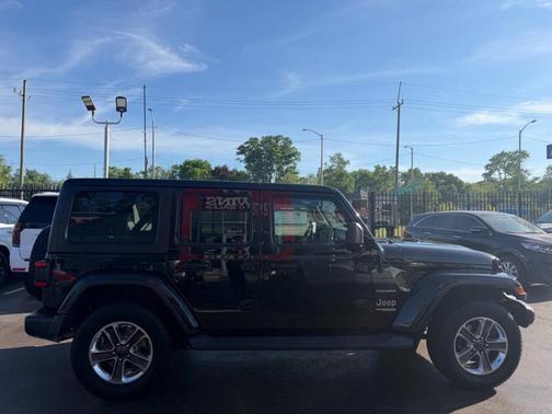 Black 2020 Jeep Wrangler Unlimited Sahara