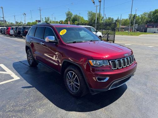 Burgundy 2019 Jeep Grand Cherokee Limited