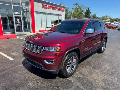 Burgundy 2019 Jeep Grand Cherokee Limited
