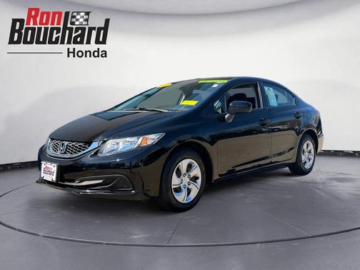 Crystal Black Pearl 2015 Honda Civic LX