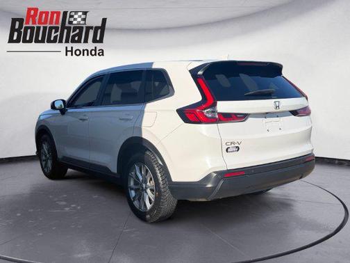Platinum White Pearl 2025 Honda CR-V EX-L AWD