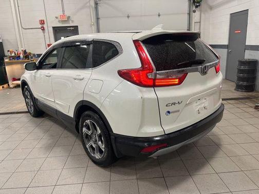 White Diamond Pearl 2017 Honda CR-V EX-L