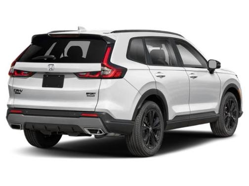 Platinum White Pearl 2026 Honda CR-V Hybrid Sport Touring AWD