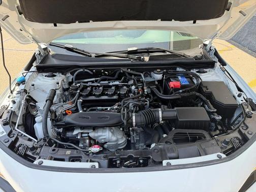Platinum White Pearl 2025 Honda Civic Si Base