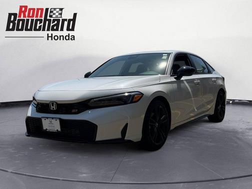Platinum White Pearl 2025 Honda Civic Si Base