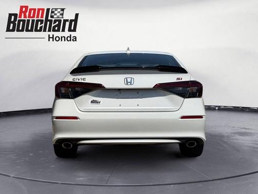 Platinum White Pearl 2025 Honda Civic Si Base