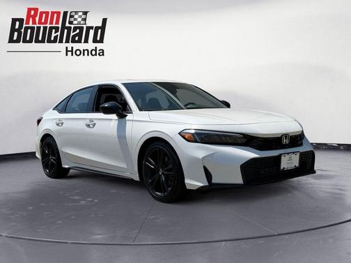 Platinum White Pearl 2025 Honda Civic Si Base