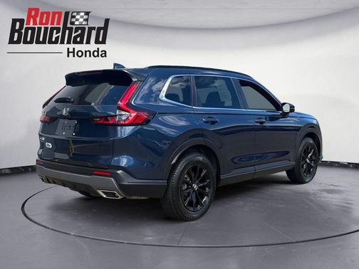 Blue 2024 Honda CR-V Hybrid Sport AWD