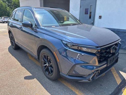 Blue 2024 Honda CR-V Hybrid Sport AWD