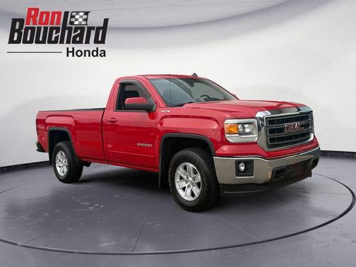 Red 2014 GMC Sierra 1500 SLE