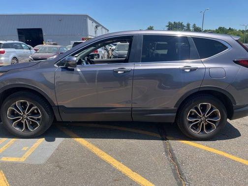 Gray 2022 Honda CR-V AWD EX