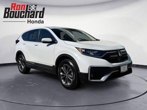 Platinum White Pearl 2022 Honda CR-V AWD EX-L