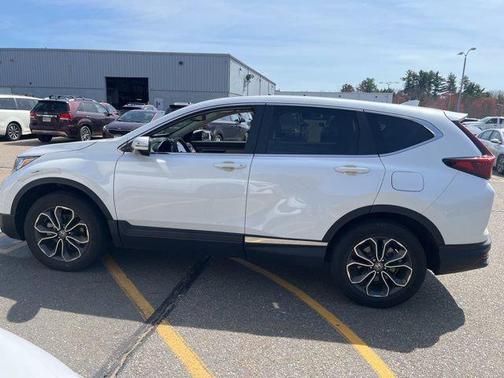 Platinum White Pearl 2022 Honda CR-V AWD EX-L