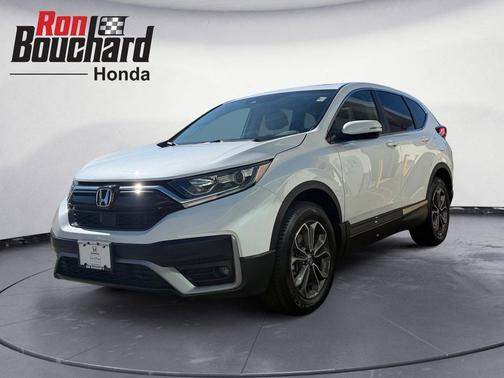 Platinum White Pearl 2022 Honda CR-V AWD EX-L