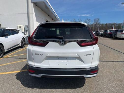 Platinum White Pearl 2022 Honda CR-V AWD EX-L